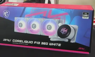 MSI MPG CORELIQUID P13 360 liquid CPU cooler - NIB - Contest Win, View more