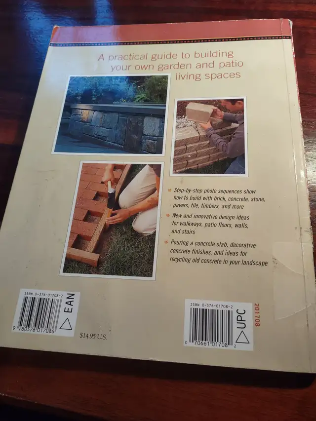 How to Build Walks, Walls, & Patio Floors By Sunset Books. in Other in Guelph - Image 4