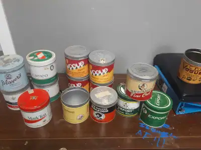 Collectable smoke canisters, View more