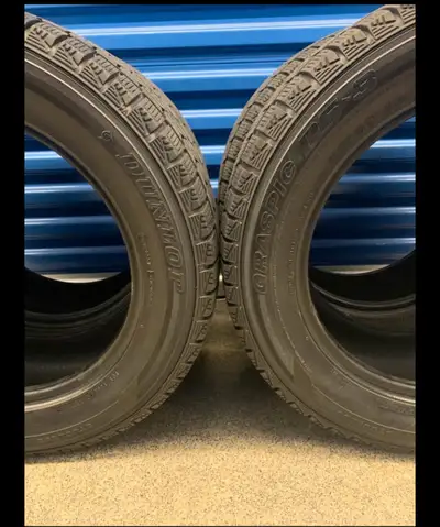 Set4️⃣. 225/55R16 95Q, Dunlop DS-3. FIRM $240: Four Used All Weather Tires. FIRM Made In Japan. Tire...