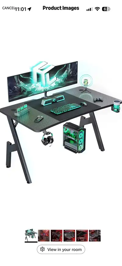 Gaming Desk 55”, View more