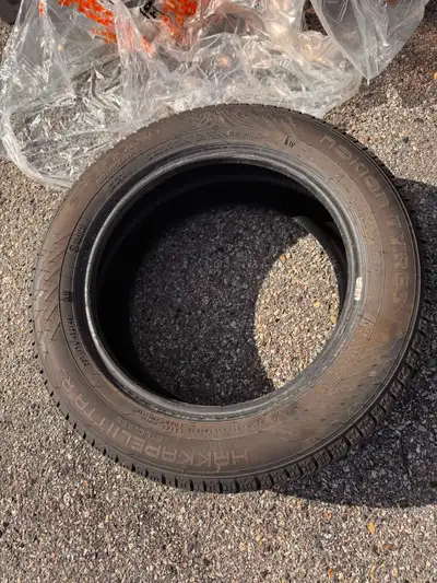 Gently used one season. Exceptional quality tires set of 4. M + S.