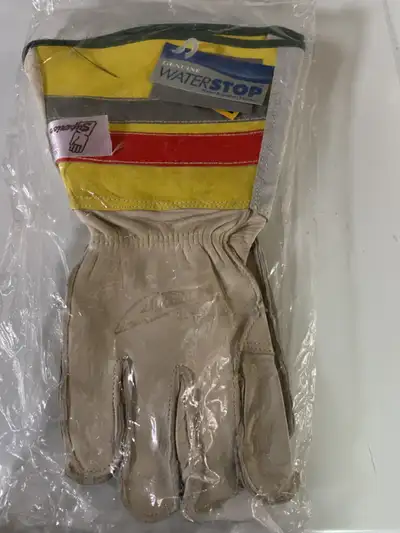 Leather Lineman gloves, View more