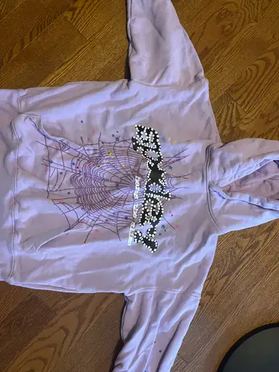 Sp5der hoodie purple, View more