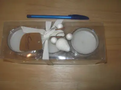 BNIP set of 3 candles, View more