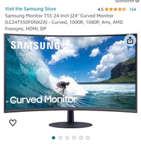 24inch samsung curved monitor