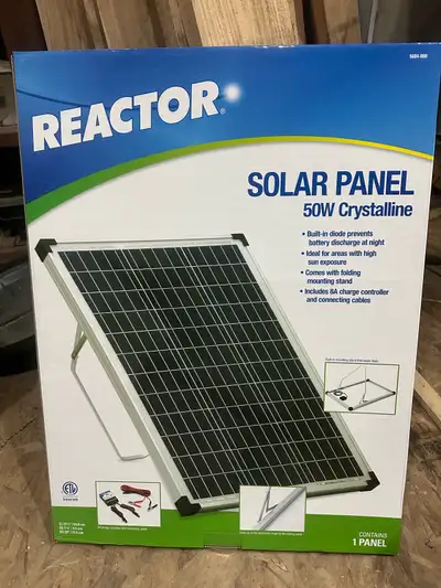 Reactor 50w Solar Panel, View more