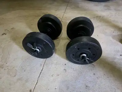 Dumbbells all for $75 price firm thanks, View more