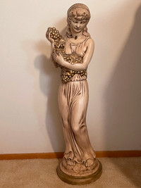 Handpainted statue