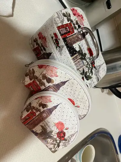 Cosmetic Case & Matching Make-Up Bags. , View more