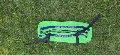 Heavy Duty Colorful Mesh Storage loop onto your canoe frame anywhere you want. Store sand stakes, wa...