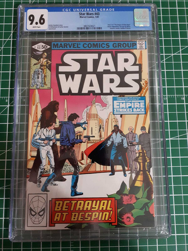 Star Wars #43 CGC 9.6  in Arts & Collectibles in Kingston
