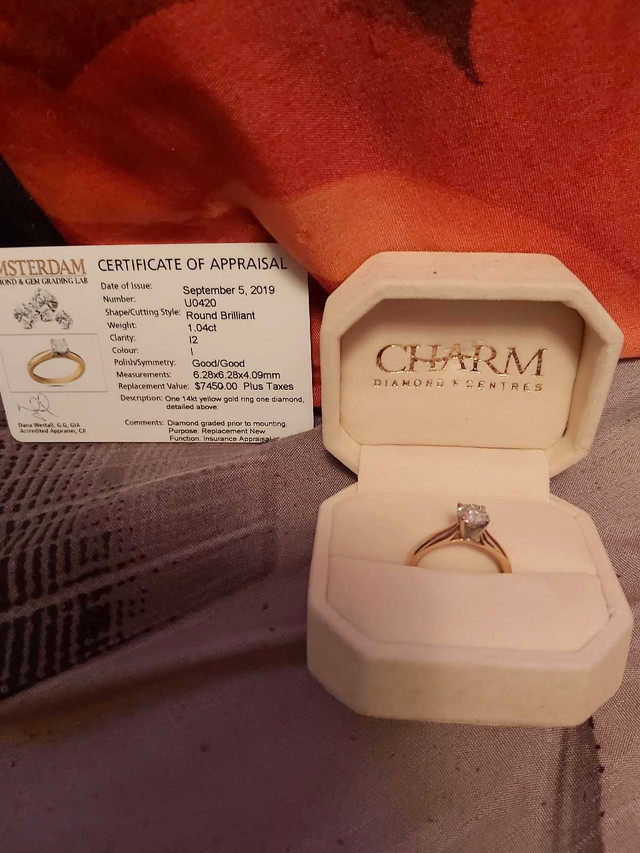 Diamond Engagement Ring  in Jewellery & Watches in Corner Brook - Image 3
