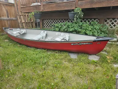 Great canoe, ready to go. Pelican 14.5ft explorer canoe with back rests. Excellent cond. Pickup in R...