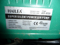 Hailea Air Pump for Pond