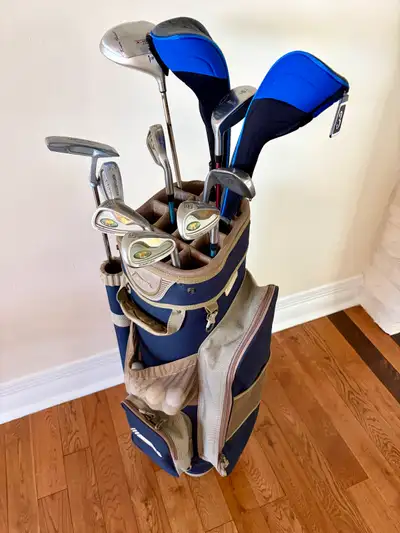 Women’s Golf set with Graphite Shafts / Golf bag / Right Handed, View more