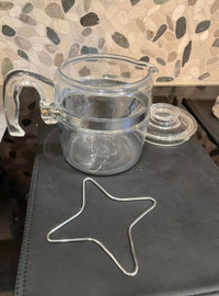 Pyrex flamware tea pot  7756 1950's