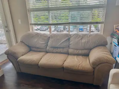⭐️Free⭐️ 3 Seater Couch_ Used, View more