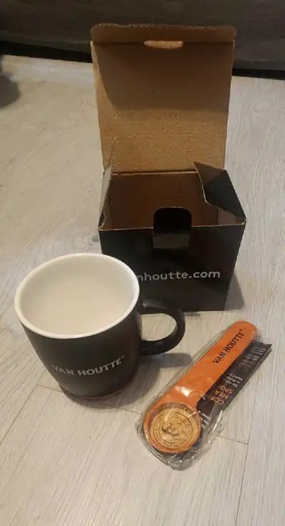 Van Houtte Mug & Coffee Measuring Spoon (New In Box) , View more