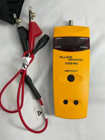 FLUKE NETWORKS TS100 PRO IN CASE, View more
