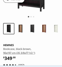 Hemnes bookcase (new in box)