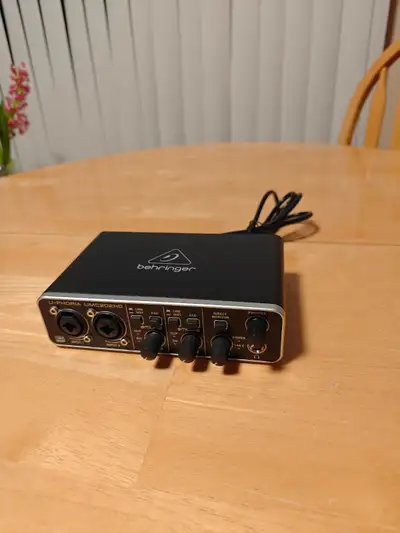 Behringer UMC202HD U-Phoria USB Audio Interface, View more