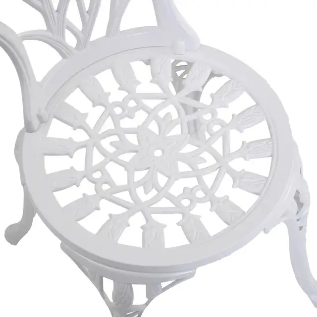 Cast aluminum 3 Pieces Patio Bistro Set, Outdoor Cast Aluminum G in Patio & Garden Furniture in Markham / York Region - Image 3