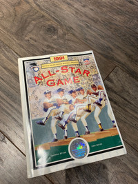 ***Vintage 1991 Toronto ALL-STAR GAME Program***