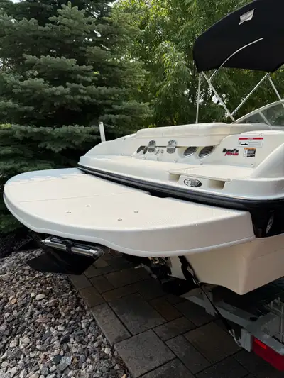One owner - well maintained - stored inside in winter - never sat in water overnight - great seat la...