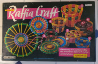 Vintage Raffia Craft set