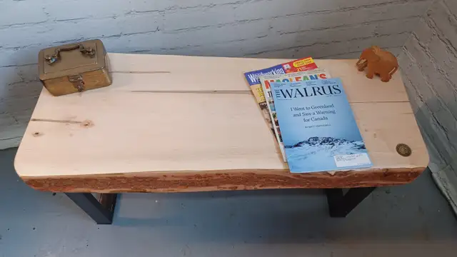 Coffee Table- Ambrosia Maple Slab