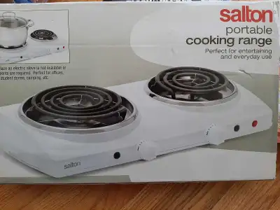 SALTON PORTABLE COOKING RANGE, View more