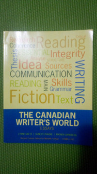 The Canadian's Writer's World Essays Textbook