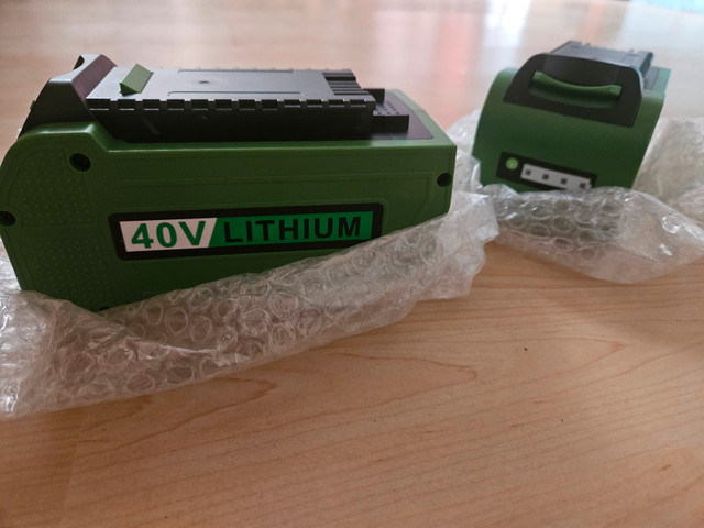 New GreenWorks G-MAX 40V Power Tools 40V Lithium Battery in Outdoor Tools & Storage in Calgary