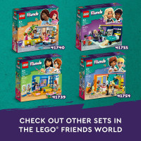 LOT 4 LEGO FRIENDS 2023 VARIOUS ROOM - NEUF