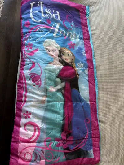 Elsa and anna sleeping bag, View more