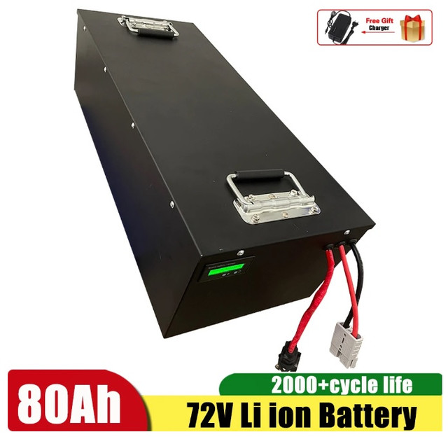 72V 80Ah Li ion Lithium Battery Electric Forklift Boat Golf Cart in Golf in Windsor Region - Image 3