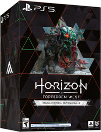Horizon Forbidden West Regalla Edition - PlayStation NEW NO GAME