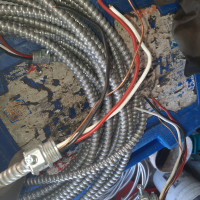 Armored aluminum cable12/2 -12/3  10/3 8/3 6/3 100amp