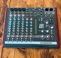 Allen & Heath ZED-10 Mixer - 4 Mono / 2 Stereo with USB