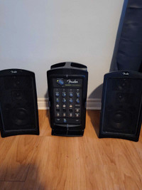Fender portable P.A. system 