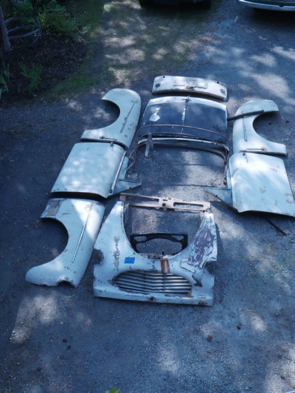 Austin A40 Sports parts lot Classic Cars Victoria Kijiji