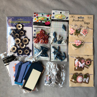 Embellishments & Gift Tags ~ Ocean - Flowers 