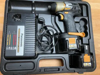 Panasonic EY7202 12V (12Volt) 1/4" Digital Impact Driver, View more