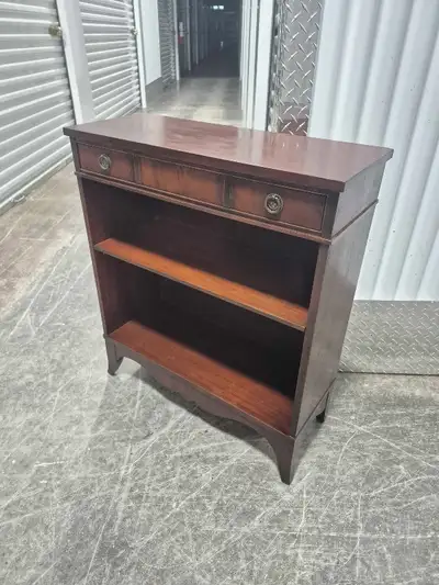 Deilcraft Mahogany Bookshelf or Console , View more