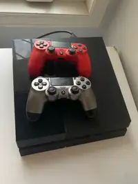 ps4 + 2 controllers
