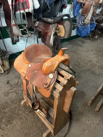 13.5 Inch Billy Cook Barrel Saddle, View more