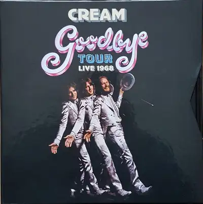 Cream Goodbye Tour 4CD+Book Box Set SEALED Clapton, Baker, Bruce, View more