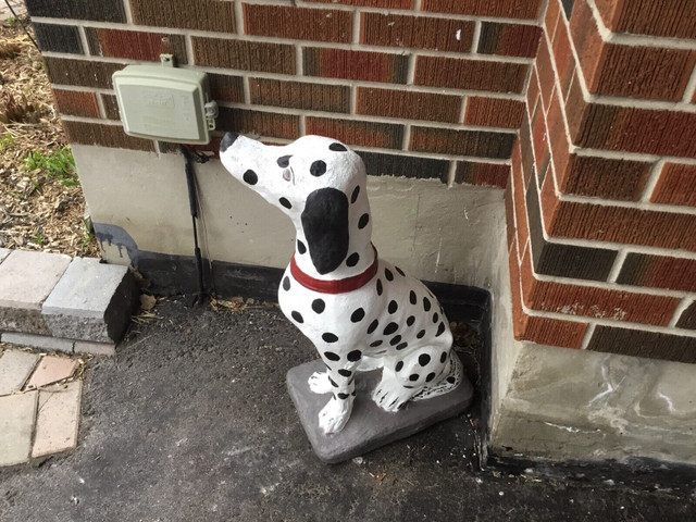 Cement Dalmatian Statue $500 in Other in Trenton - Image 2