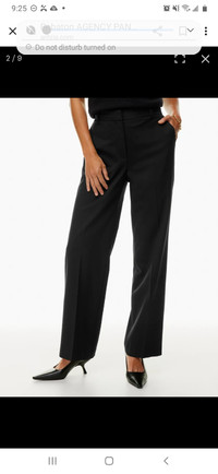 Nwt - Aritzia agency pants wool